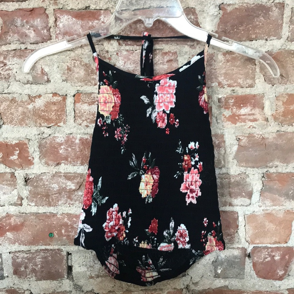 Super soft, stretchy halter top